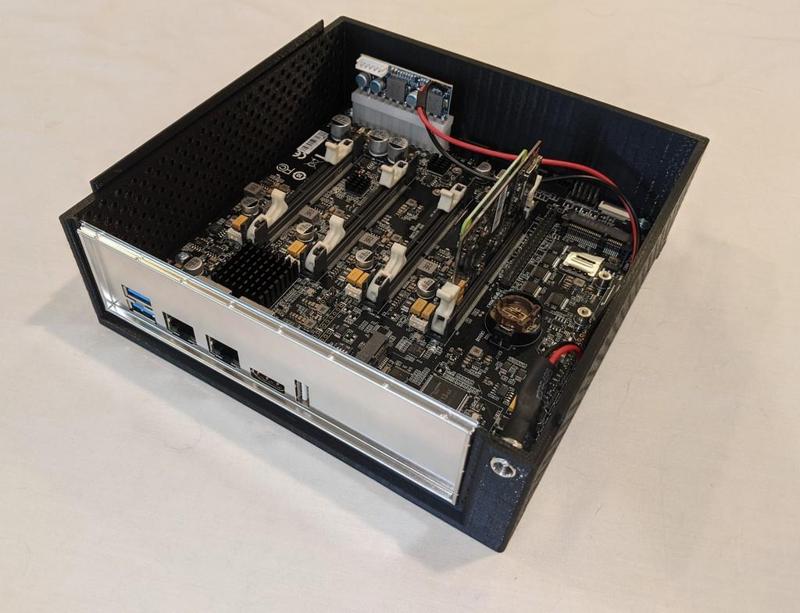 Turing Pi 2 layer for stacking mini-ITX case