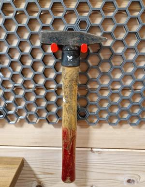 hammer holder - honeycomb storage wall - HSW