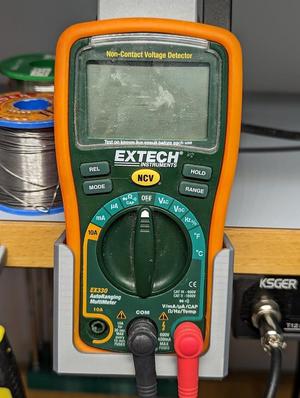 Extech EX330 angled holder