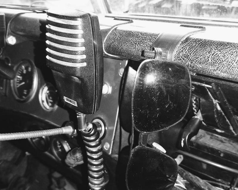 Land Rover Series 3 Shades and Mic Dashboard holders