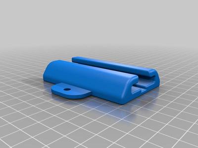 Support rapide plaque immatriculation moto supermotard