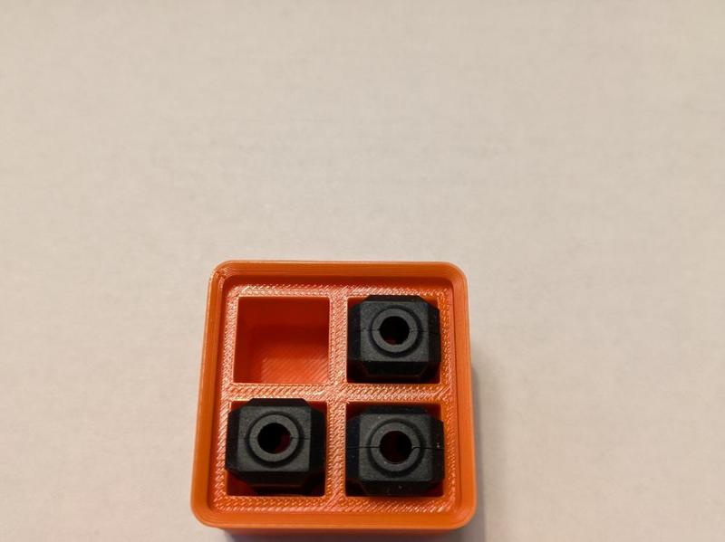 AMS Riser V2 Gridfinity Bambu Silicone Sock Bin