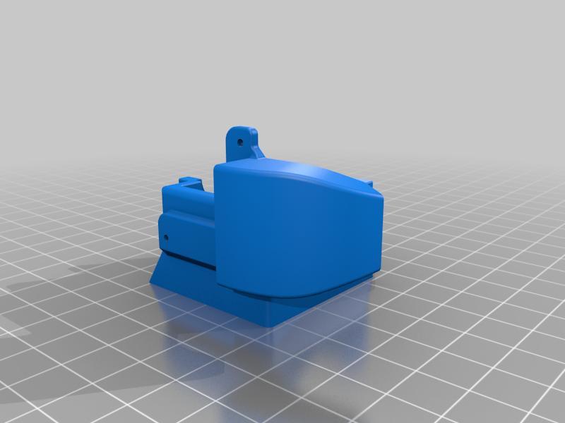 Monoprice Mini Dual Hotend Fan Holder 