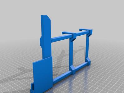 Simple phone hanger on laptop screen