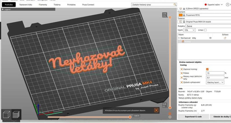 Nevhazovat letáky !   