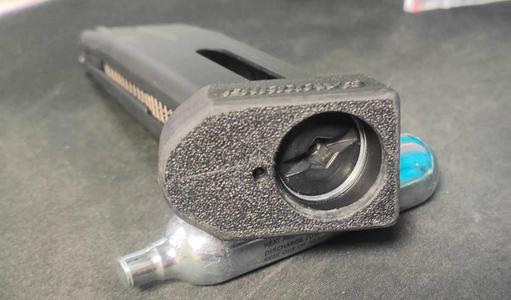 ASG CZ Shadow 2 Magazine base plate with hole for CO2