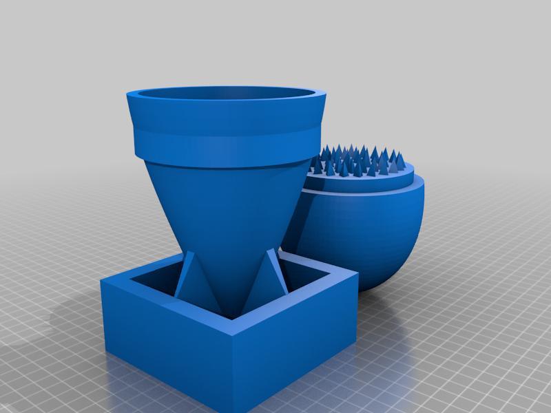 little boy grinder (atomic bomb styled) -easy print version