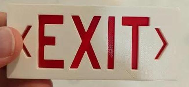 Exit Sign   