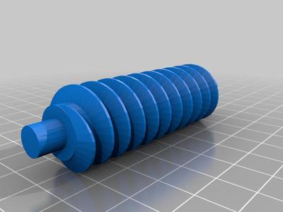 Auger for 28BYJ-48 driven Fish Feeder