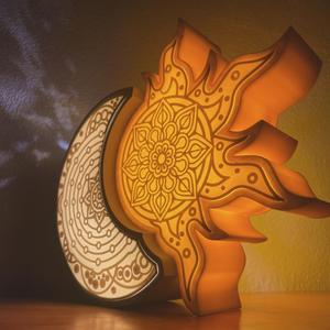 Sun - Moon lamp LED