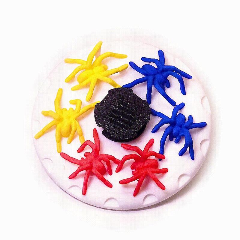 Rainbow Spider Zoetrope Spinner (READ DESCRIPTION)