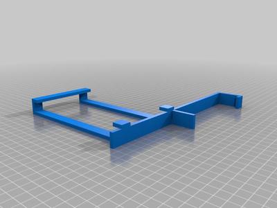 (3D Slash) water_rower_phone_holder