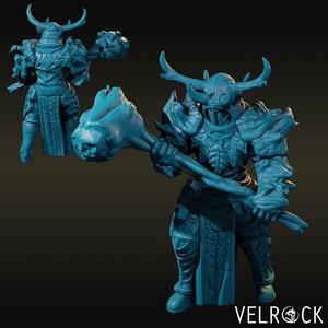 Oath of Preservation Paladin with Hammer (Male) (Pre-supported)