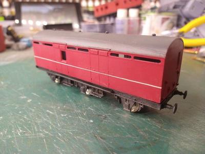6 Wheel Passenger Brake Van