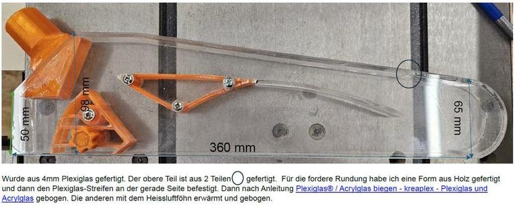Winkelaschlag zu Holzmann Tischkreissäge TS 250