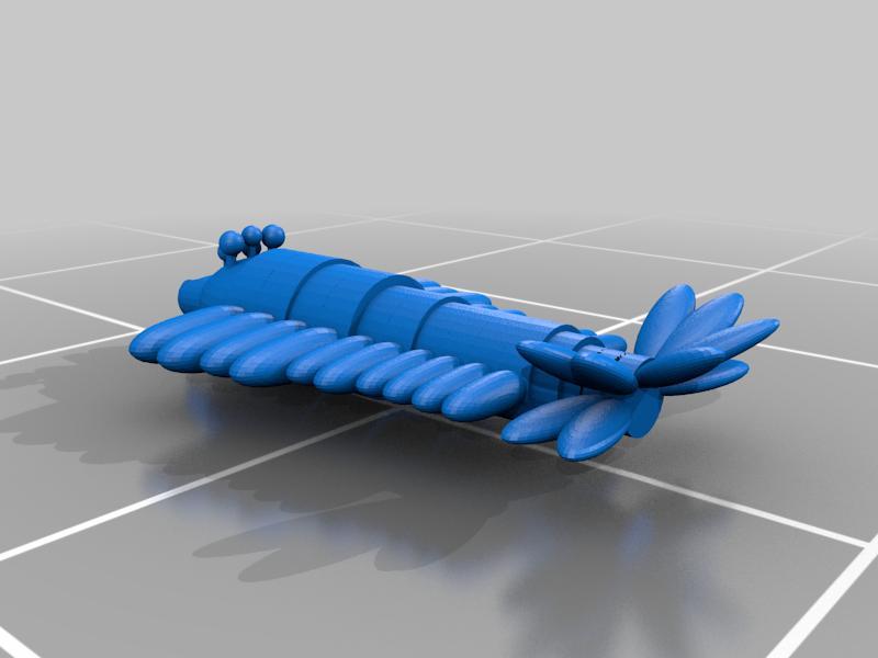 Articulated Opabinia