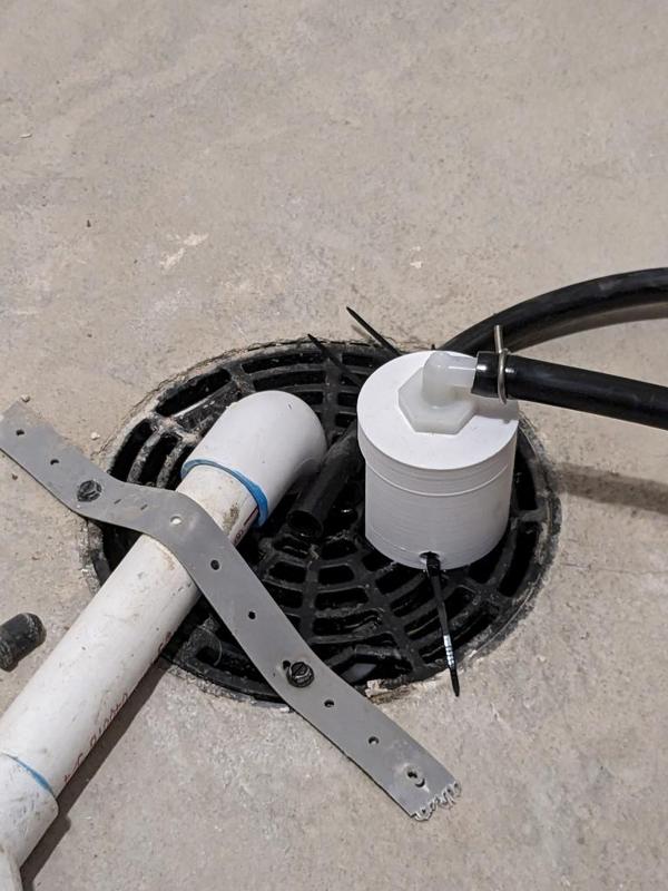 Water Softener Floor Drain Air Gap