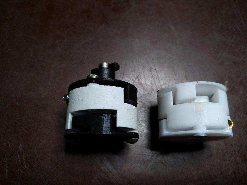 Coupling for incremental optical sensor