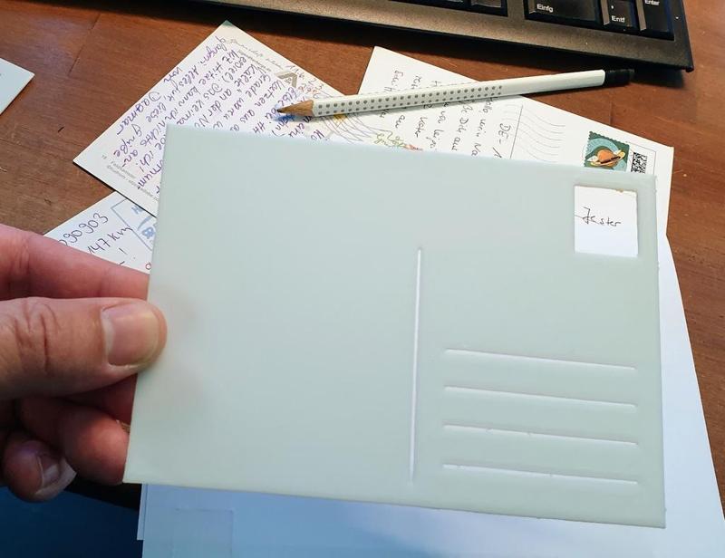 Postcard Templates for Postcrossing