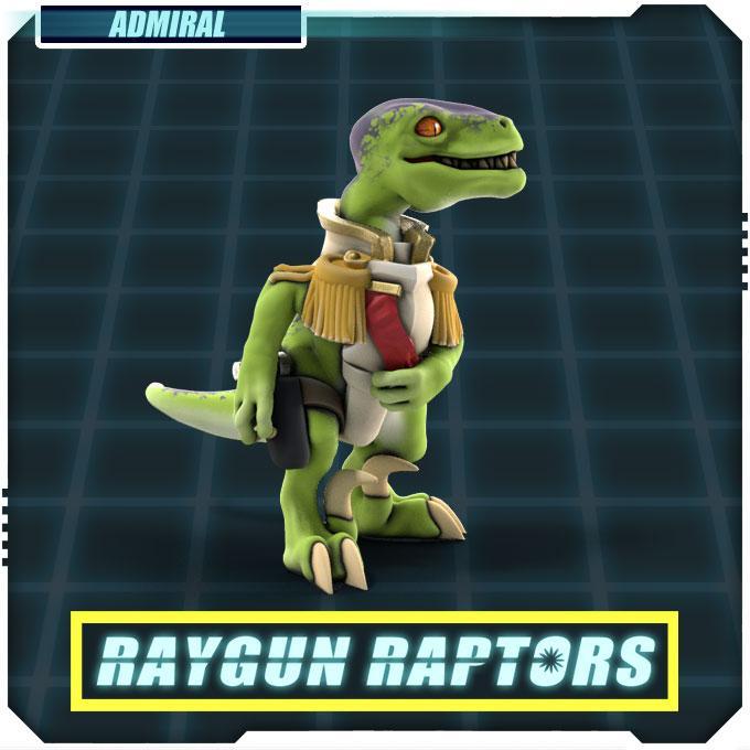Raygun Raptors Admiral