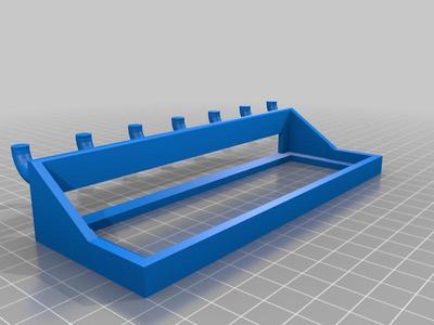 Pegboard holder for Lee scales