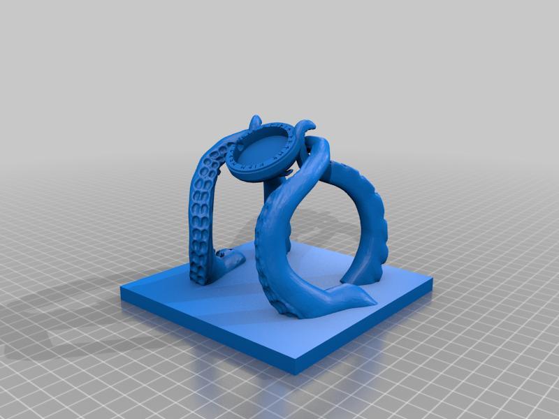 Tentacle watch stand for samsung