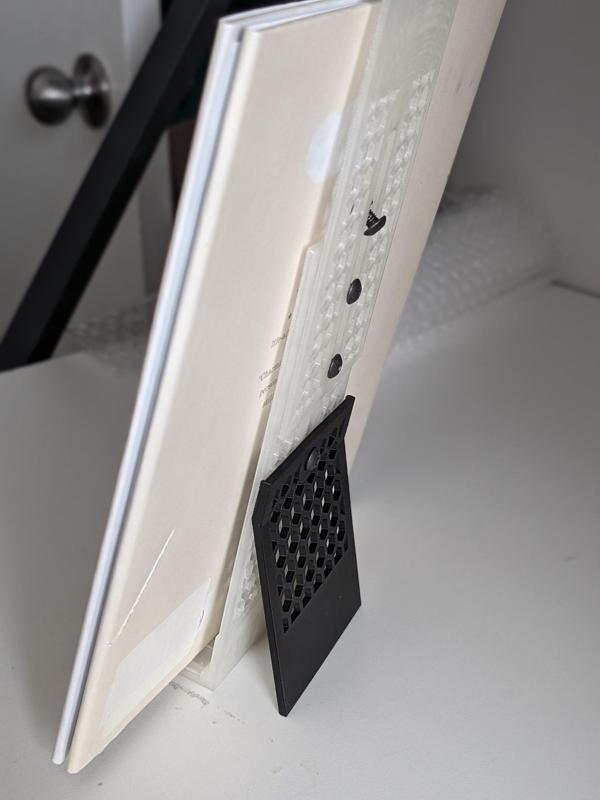 Comic Book and Record Bracket Stand