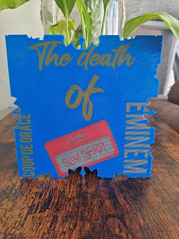 the death of slim shady fan art