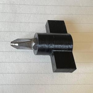 Hex drive bit key.