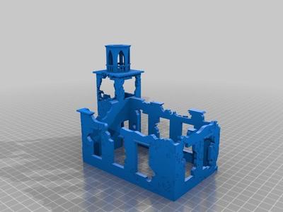 Ruined Church 28mm scale