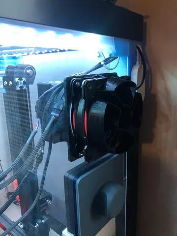 120mm Exhaust Fan Cover with Filter – Enhanced Cooling for PCs & Electronics