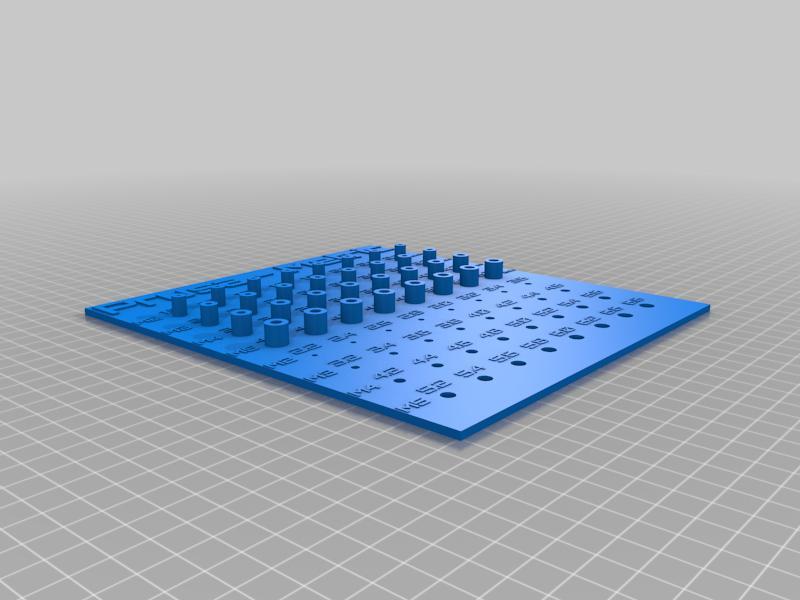 Metric Tolerance Print