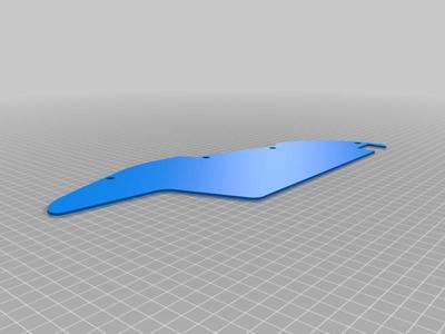 Kingsong 16X Side pads with access holes for bolts (STL+DXF)