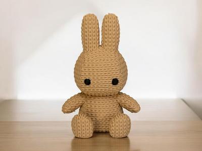 Cute Knitted Bunny