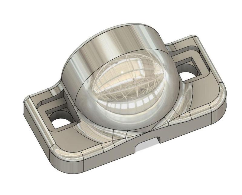 desk flex lamp mount