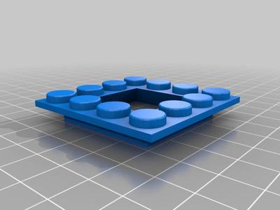 Almena cuadrada 3x3 para Exin Castillos