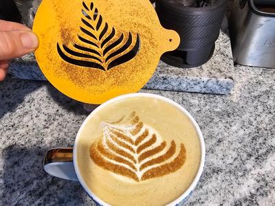 Perfect Latte Art Stencil
