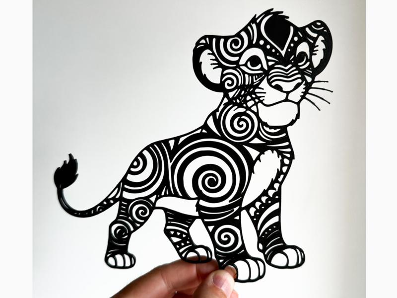 Lion King Simba Wall Art Quick Print