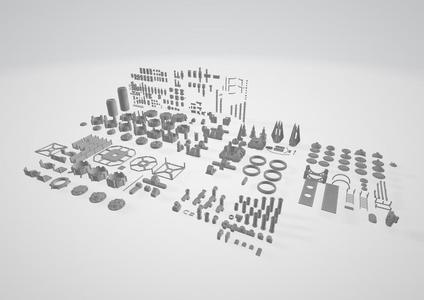 5200 Wargaming - Industrial Can Terrain [Subset]