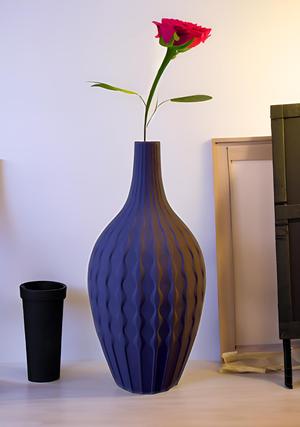 WAVY LINES - DECORATIVE OFFICE VASE