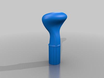Paddle handle for pipe with an inner diameter 30 mm