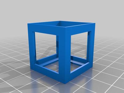 Customizable box for Cube Puzzle Quartet