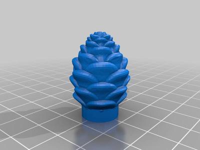 pinecone led light cover 