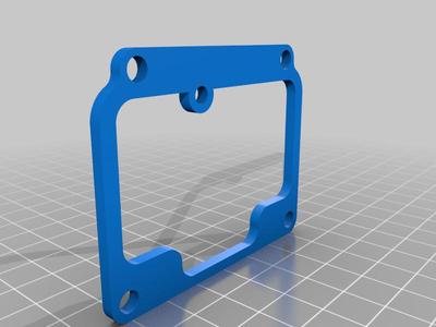 RD350 Mikuni VM28 bowl gasket stencil