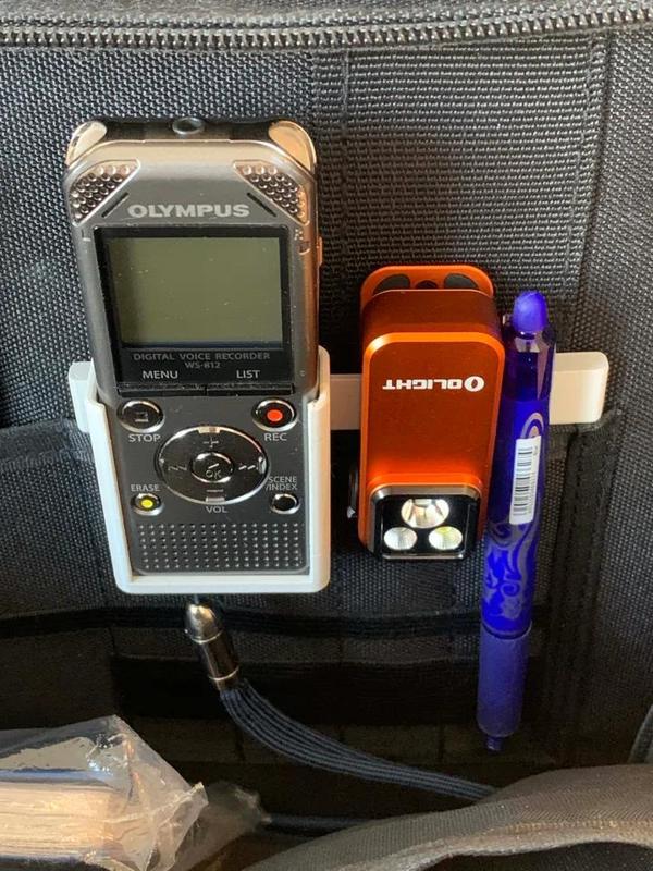 WS-812 Olympus Voice Recorder Holder / Clip   