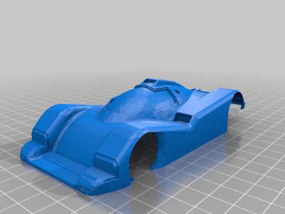 Carrera D132 slot car chasis MK2