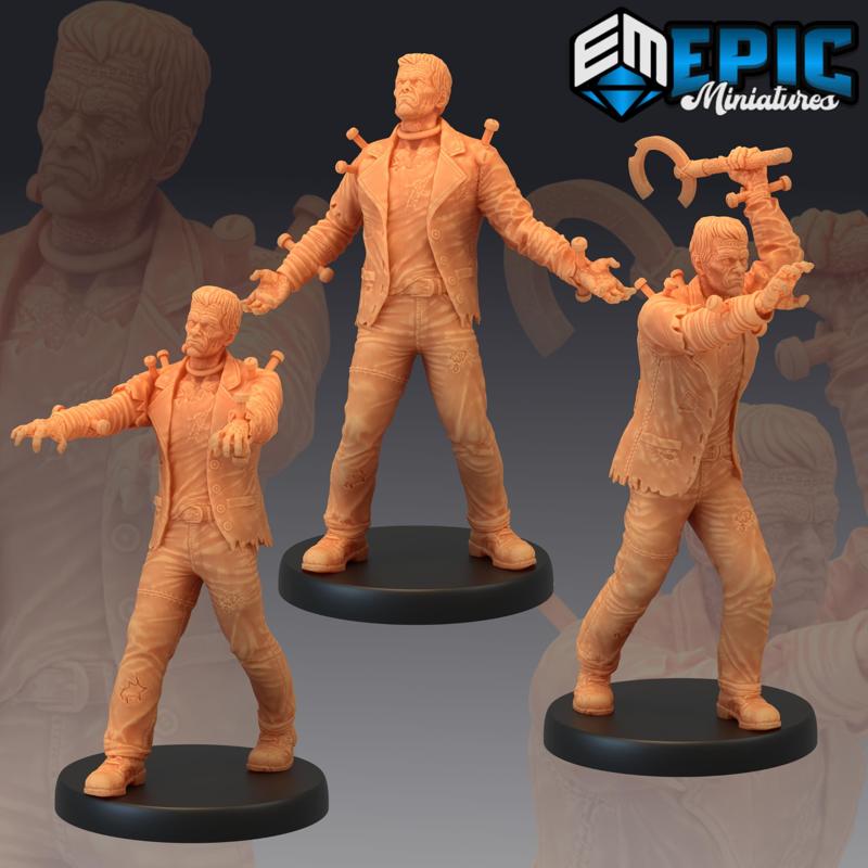 Frankenstein's Monster Set / Flesh Golem / The Creature Collection