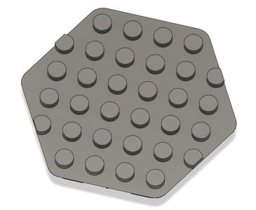 Hextraction Lego Tile