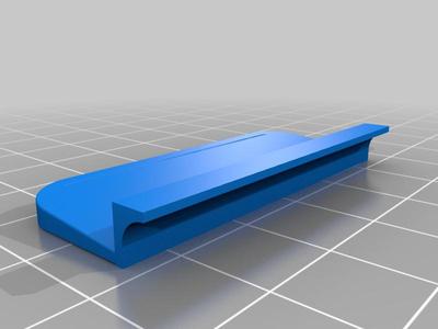 Window screen pull tab - filled