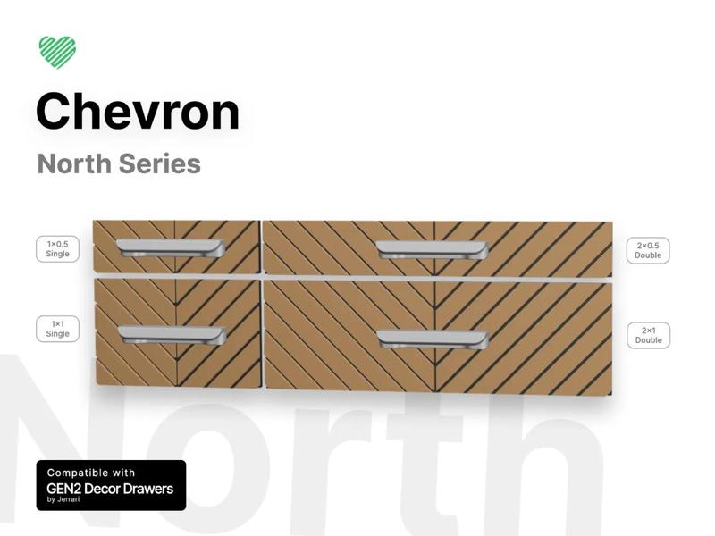 GEN2 Decor - Chevron Faceplates - North Series   
